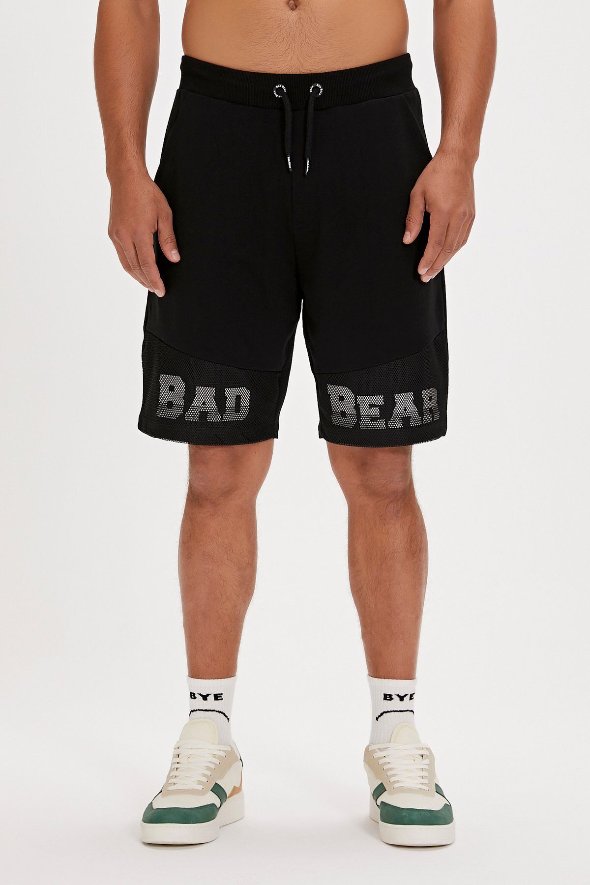 Bad Bear Grid Siyah Erkek Şort