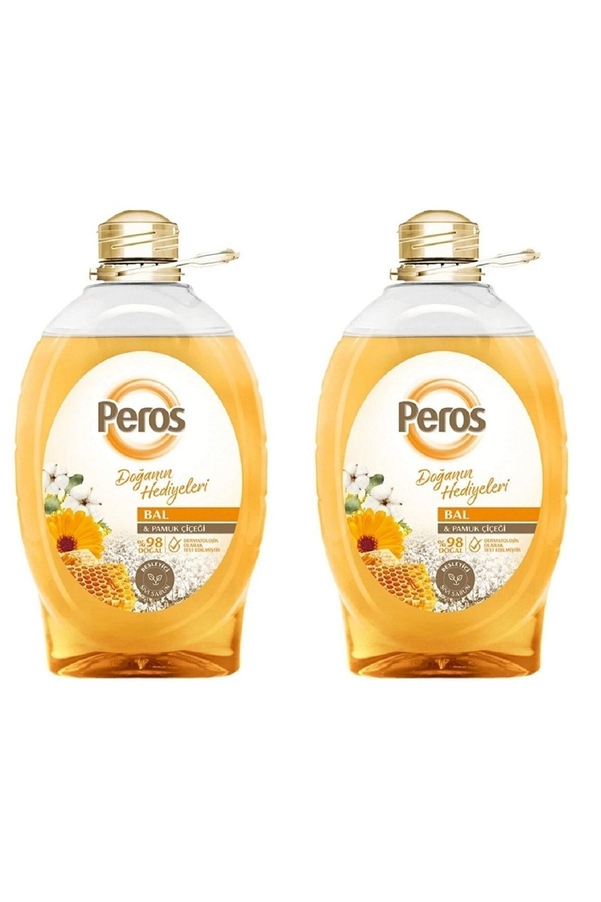 Peros 2li--sıvı Sabun Bal & Pamuk Çiçeği 3 Kg X 2 Adet