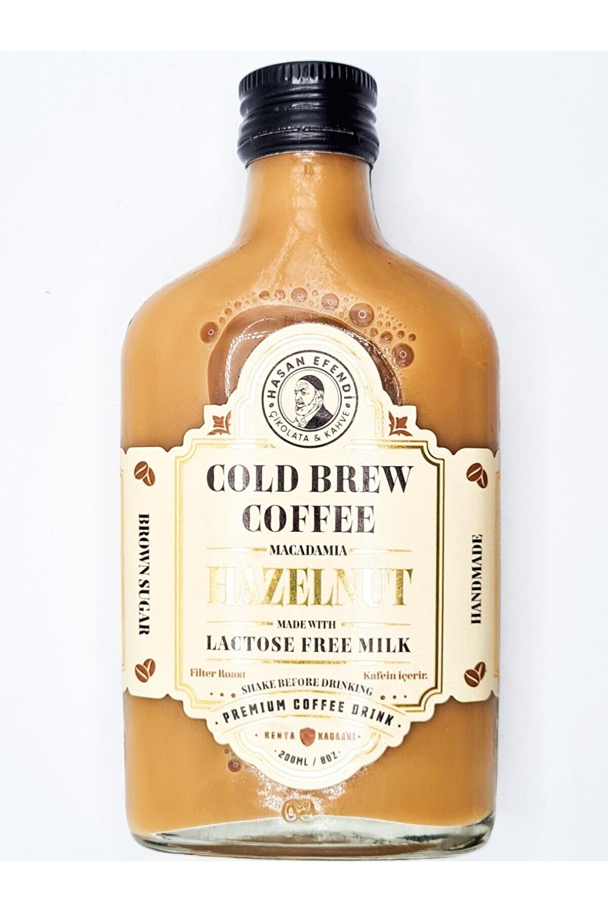 hasan efendi Cold Brew Coffee Hazelnut 200 Ml