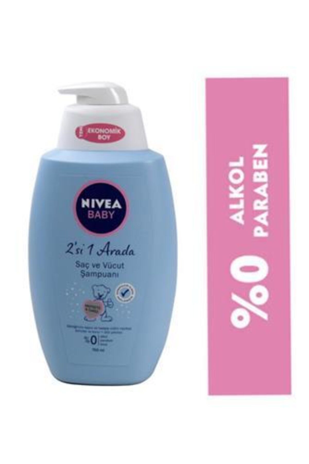 NIVEA Nıvea Baby Saç ve Vücut Şampuan 750ml