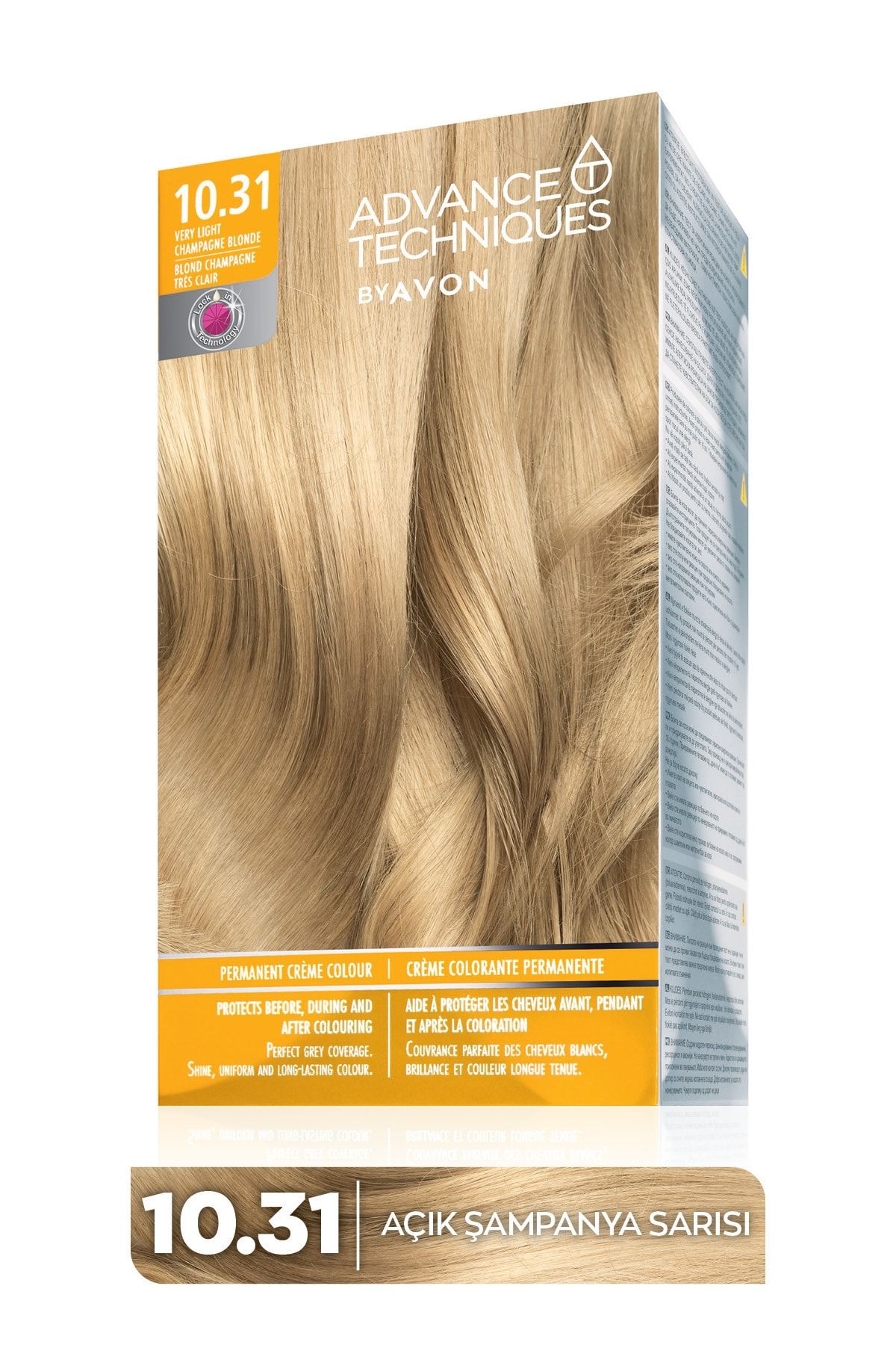 Avon Advance Techniques Kalıcı Krem Saç Boyası - 10.31