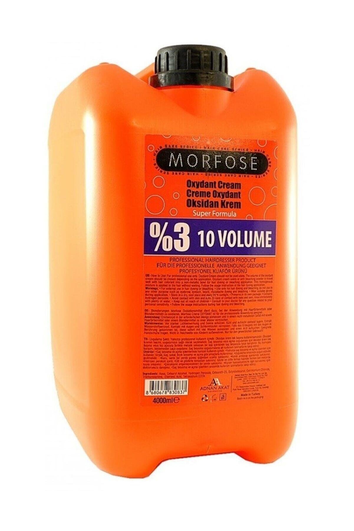 Morfose %10 Oksidan Krem 4000 ml