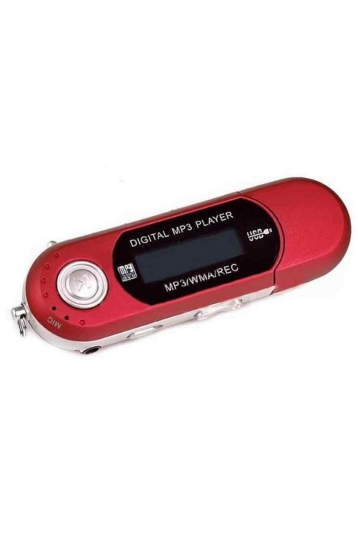 MagicVoice Magıcvoıce Mv-19978 Pilli Kırmızı Mp3 4 Gb Dahili Hafıza Usb Ses Kayıtlı Mp3 Player