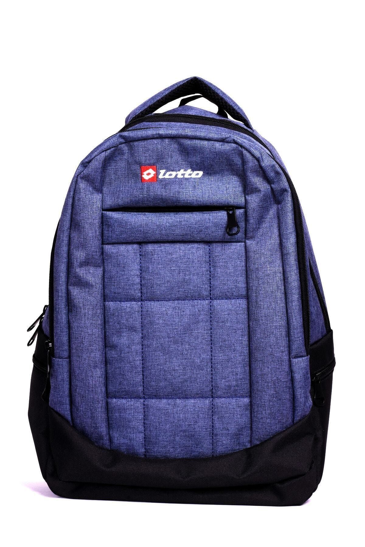 Lotto Unisex Mavi Sırt Çantası  Aboott Backpack R7838