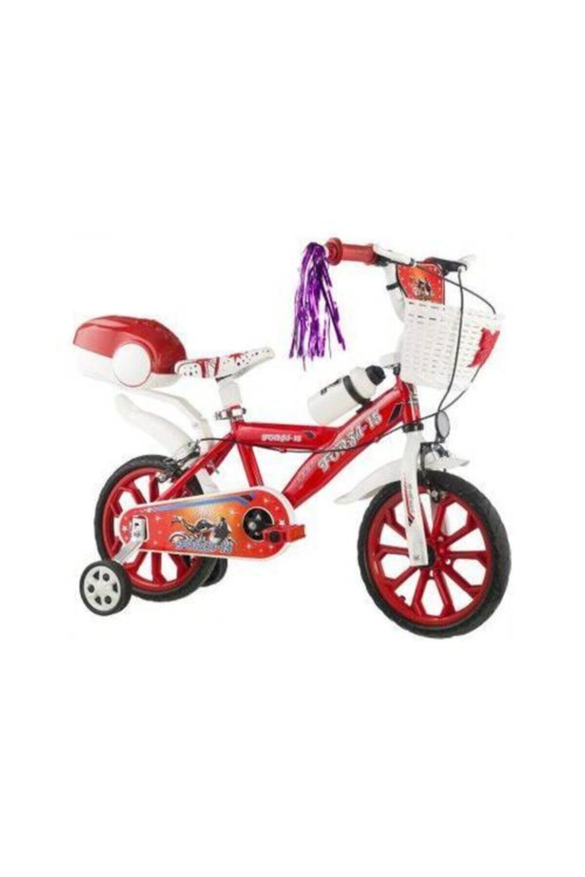 Dilaver Forza 15 Jant Kırmızı Lüx Çocuk Bisikleti ( 4-5-6-7 Yaş Uygundur.)