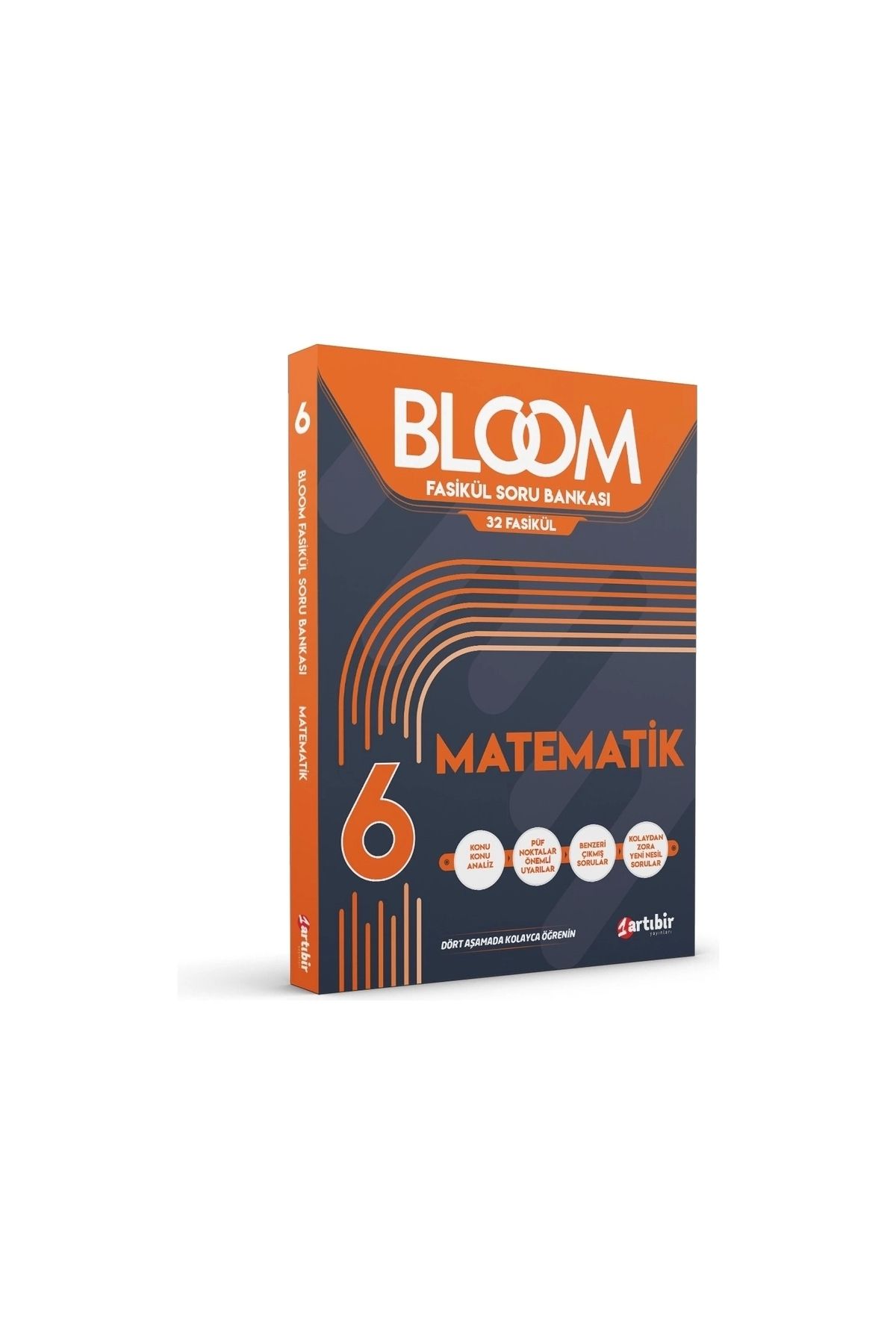 Artıbir Yayınları 6 Sınıf Matematik Bloom 32 Fasikül Soru Bankası (KOLAYDAN ZORA YENİ NESİL SORULAR)
