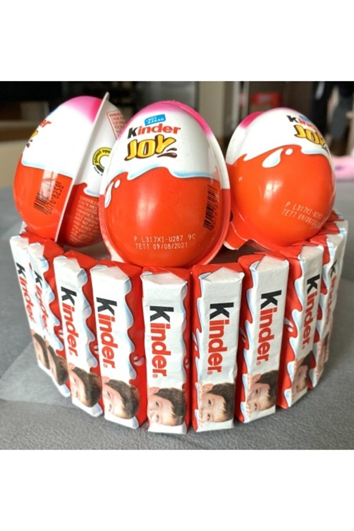 Kinder Surprise Chocolate Cake with Joyful Chocolate Nepal Ubuy