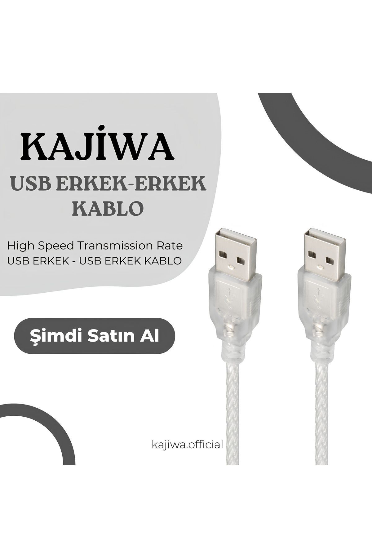 Genel Markalar USB-USB KABLO 1.5 METRE ERKEK