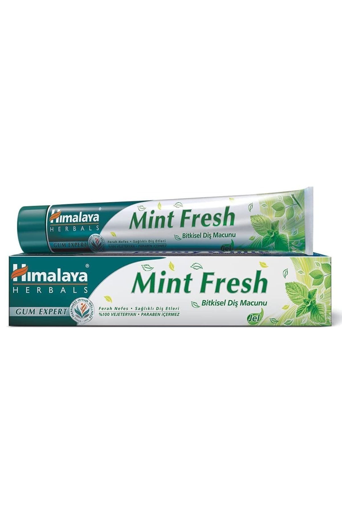 Himalaya Since 1930 Nane Ferahlığı Bitkisel Diş Macunu, Florürsüz, Parabensiz, Vejeteryan, Ferah Nefes, 75 ml