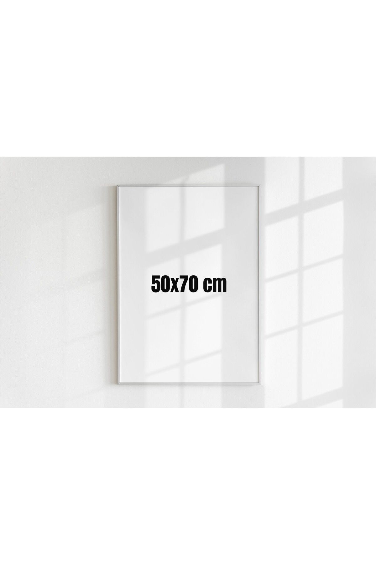 Hiruko Tasarım Atölyesi Ahşap Çerçeve Iç Ölçü 50x70 Cm Premium Frame Siyah & Beyaz & Ahşap & Antik Altın Çerçeve