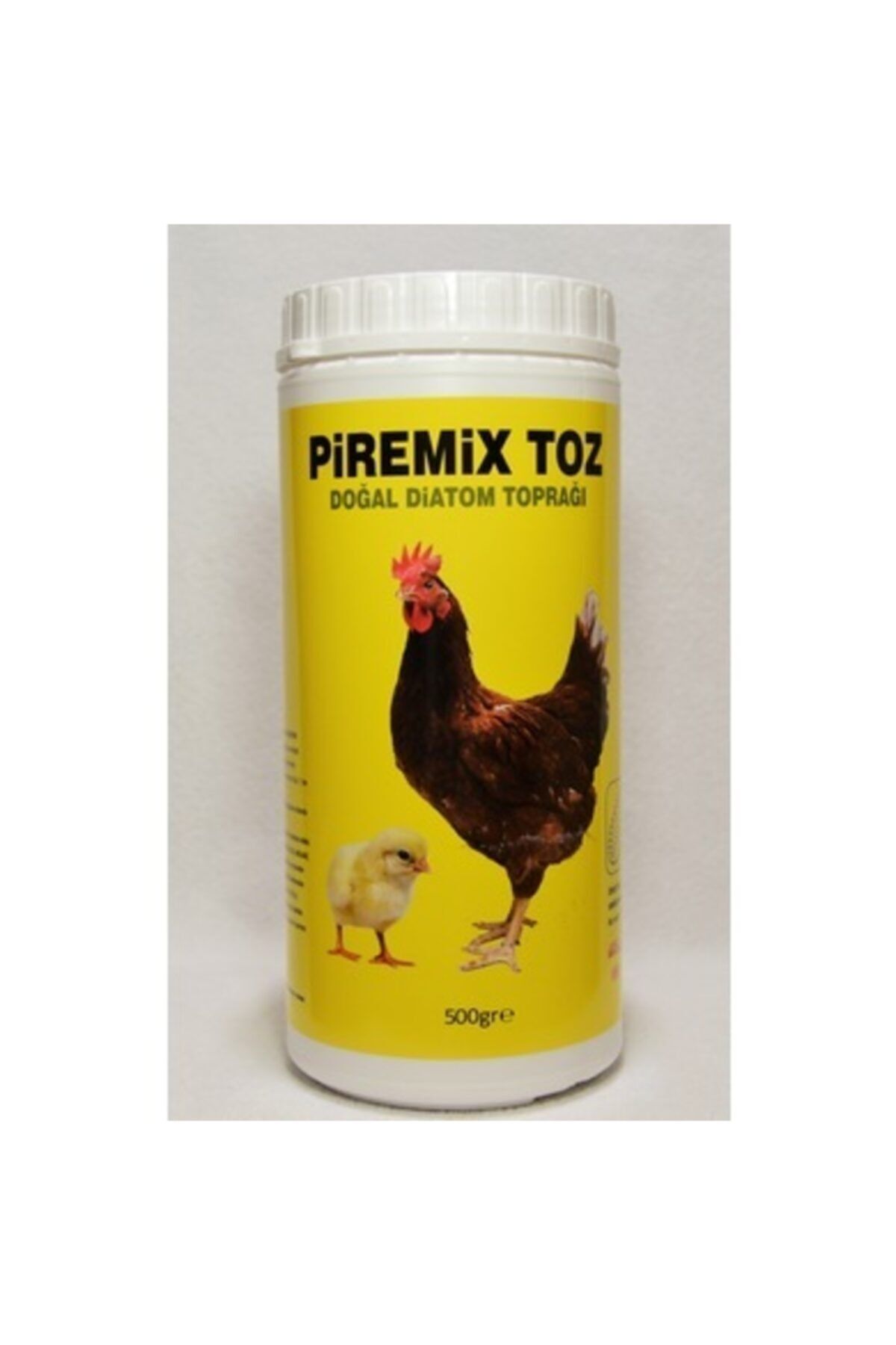 PiREMiX Pir-500 Tavuk Biti Önleyen Doğal Diatom Toprak Tüm Kümes Hayvanları Için Di-ar Ultra -500 gr