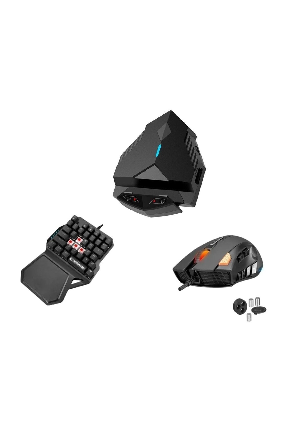 Lingzha 2 Pro Plus Süper Üçlü Set - Pubg Mobile Konsol Dönüştürücü Yapay Zeka 2024 Model Türkçe Geekgamer