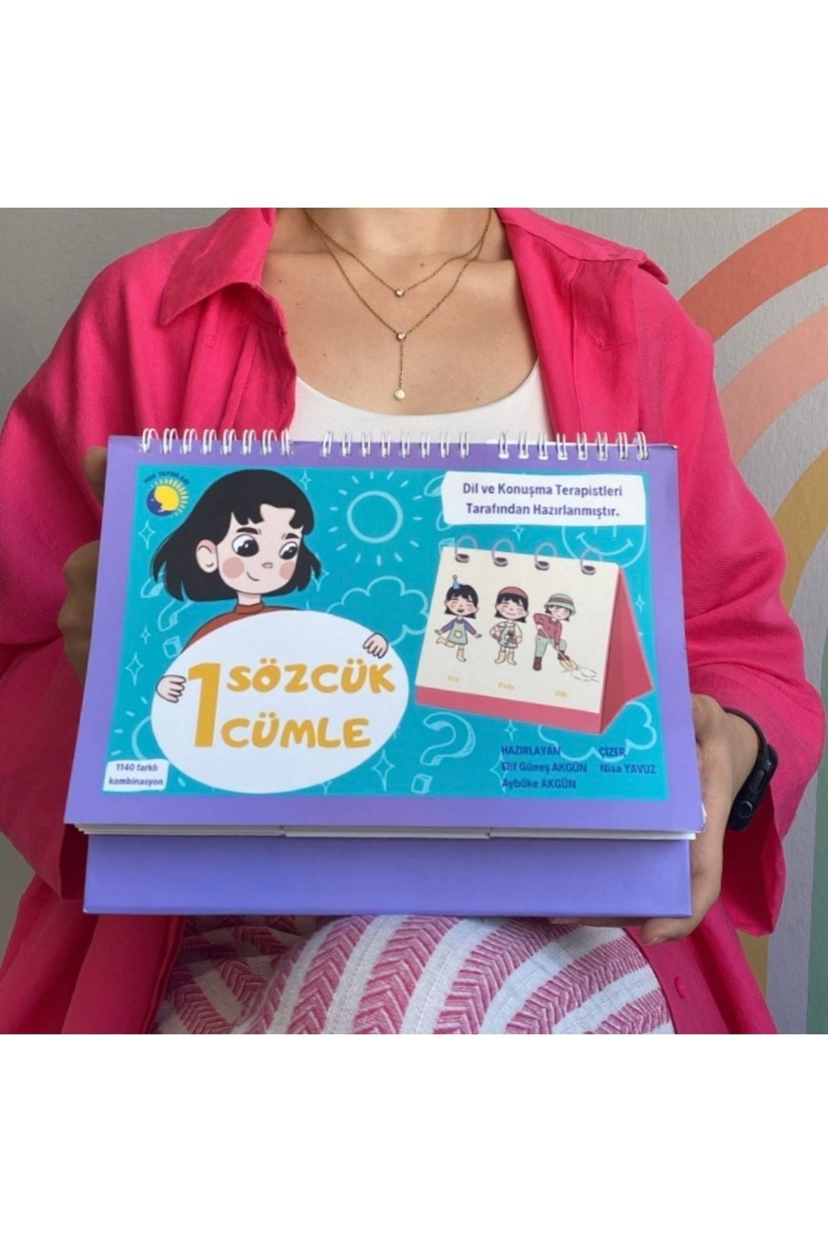 MDK Yayınları 1 Sözcük 1 Cümle, Dil Gelişimi, Eğitici Terapi Materyali