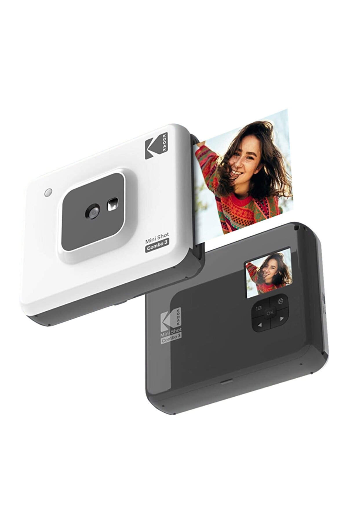 Mini Shot Combo 3C300 Filmli Fotoğraf Makinesi Beyaz