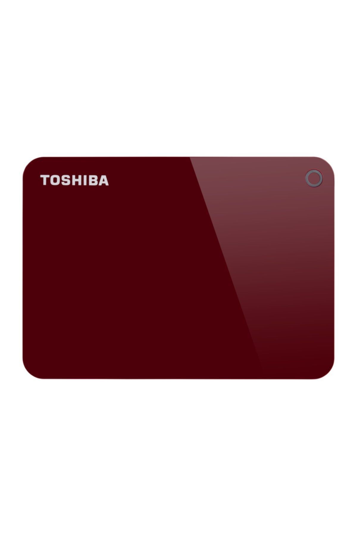 Toshiba 1tb Advance 2.5 Usb3.0 Toshıba Hdtc910er3aa Kırmızı (parola Koruma, Otomatik Yedekleme)
