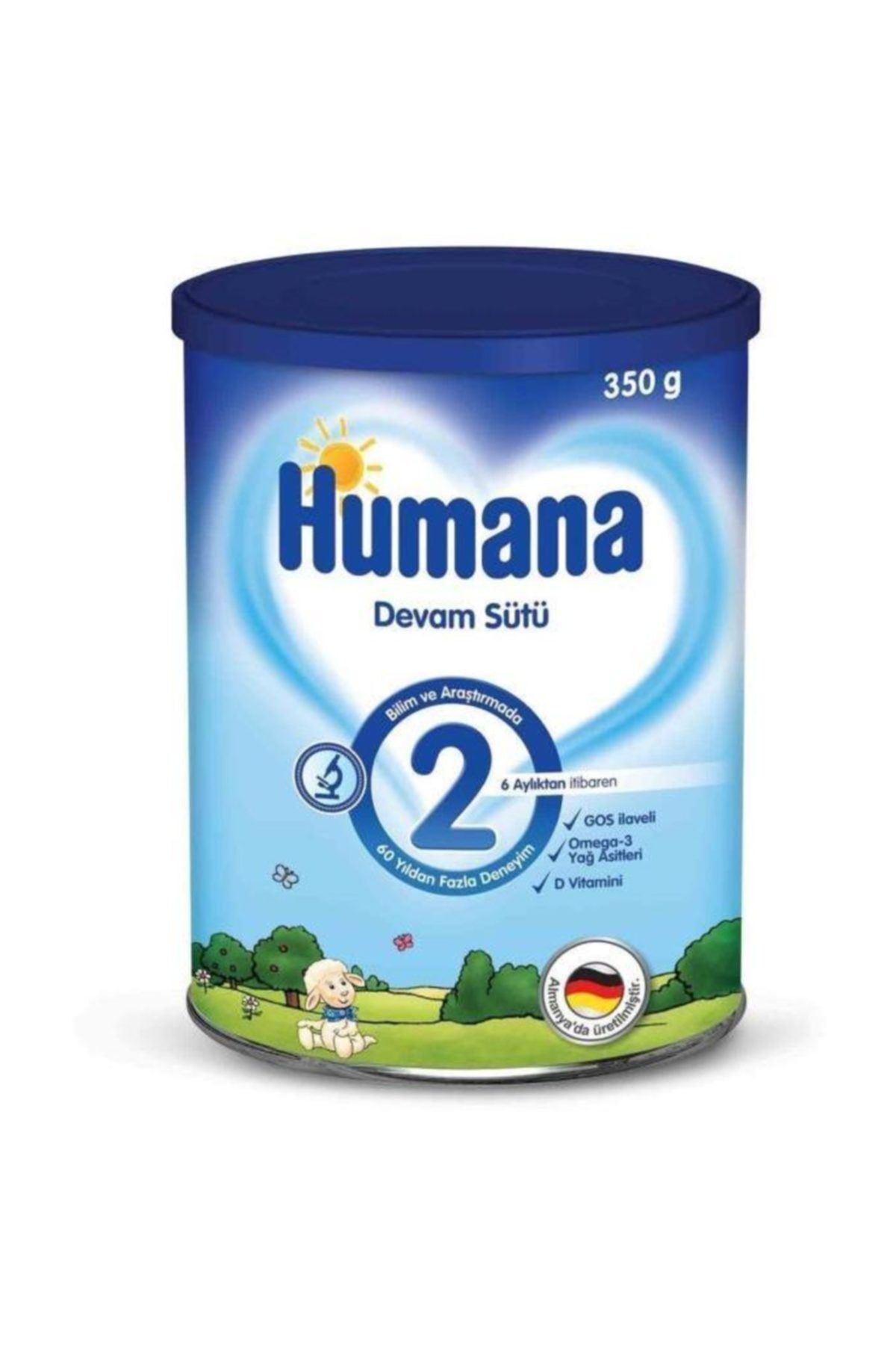 Humana Devam Sütü Metal Kutu 2 Numara 350 gr
