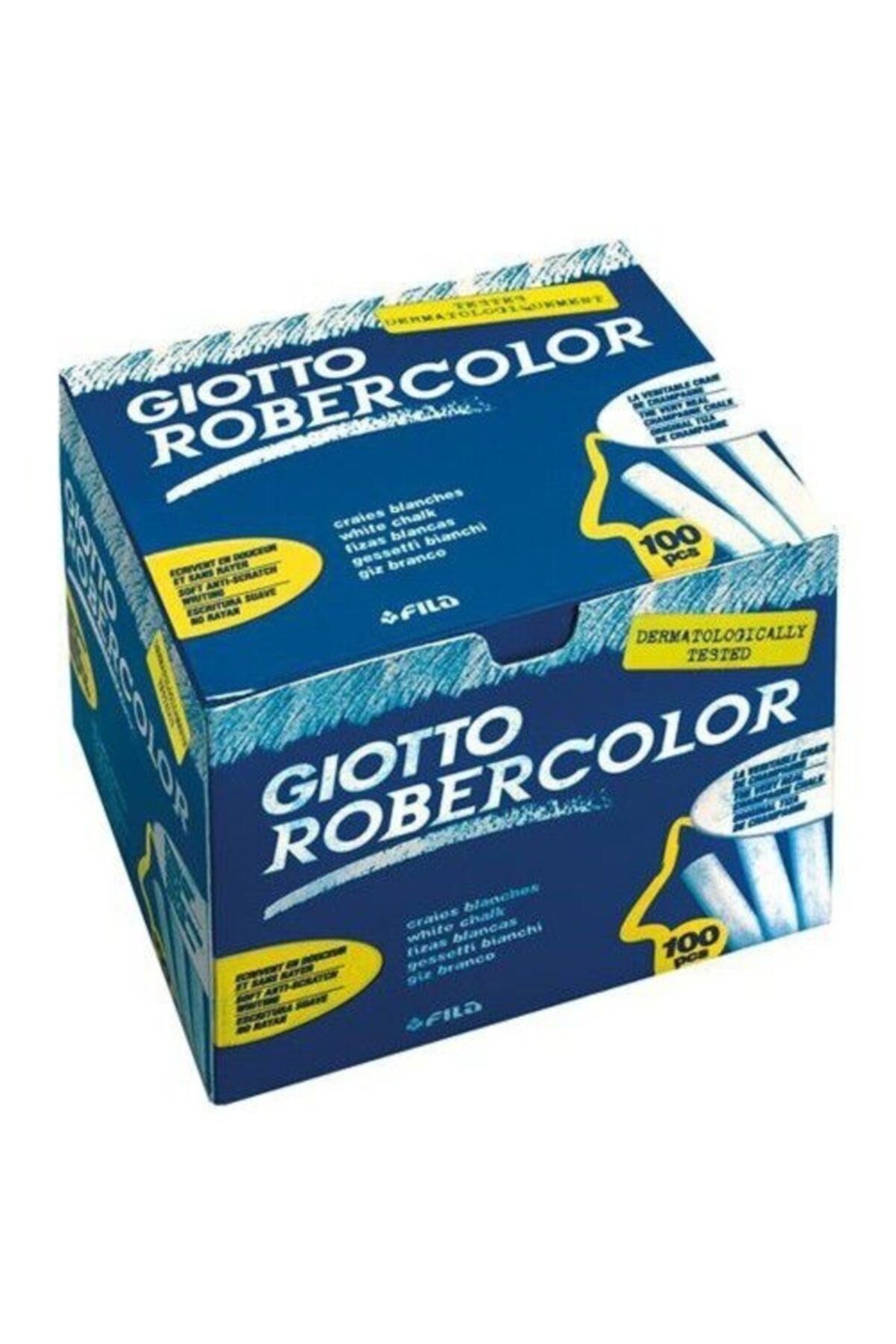 Giotto Robercolor Tebeşir Beyaz 100'lü Kutu