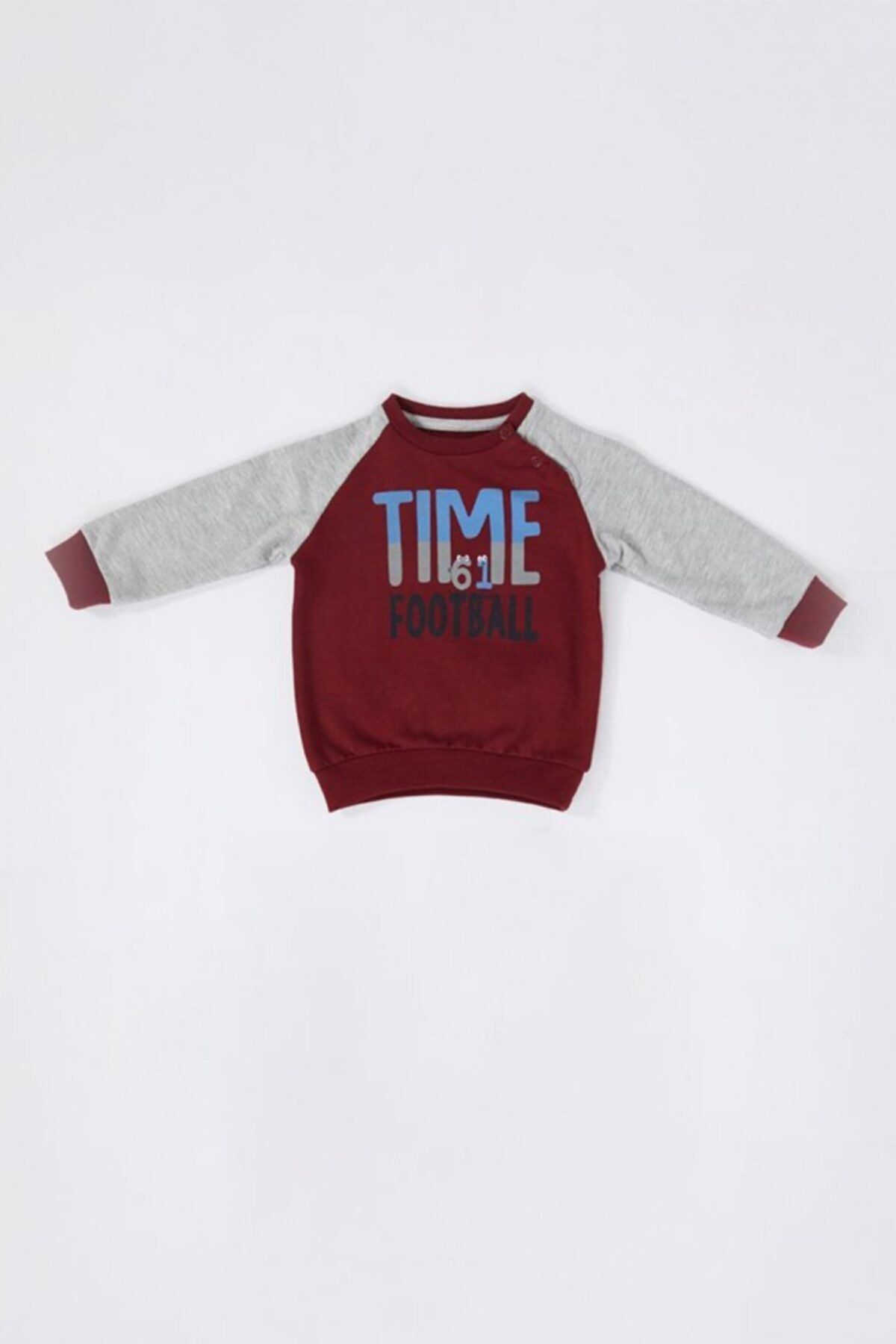 Trabzonspor Unisex Bebek Bordo Time 61 Sweatshirt