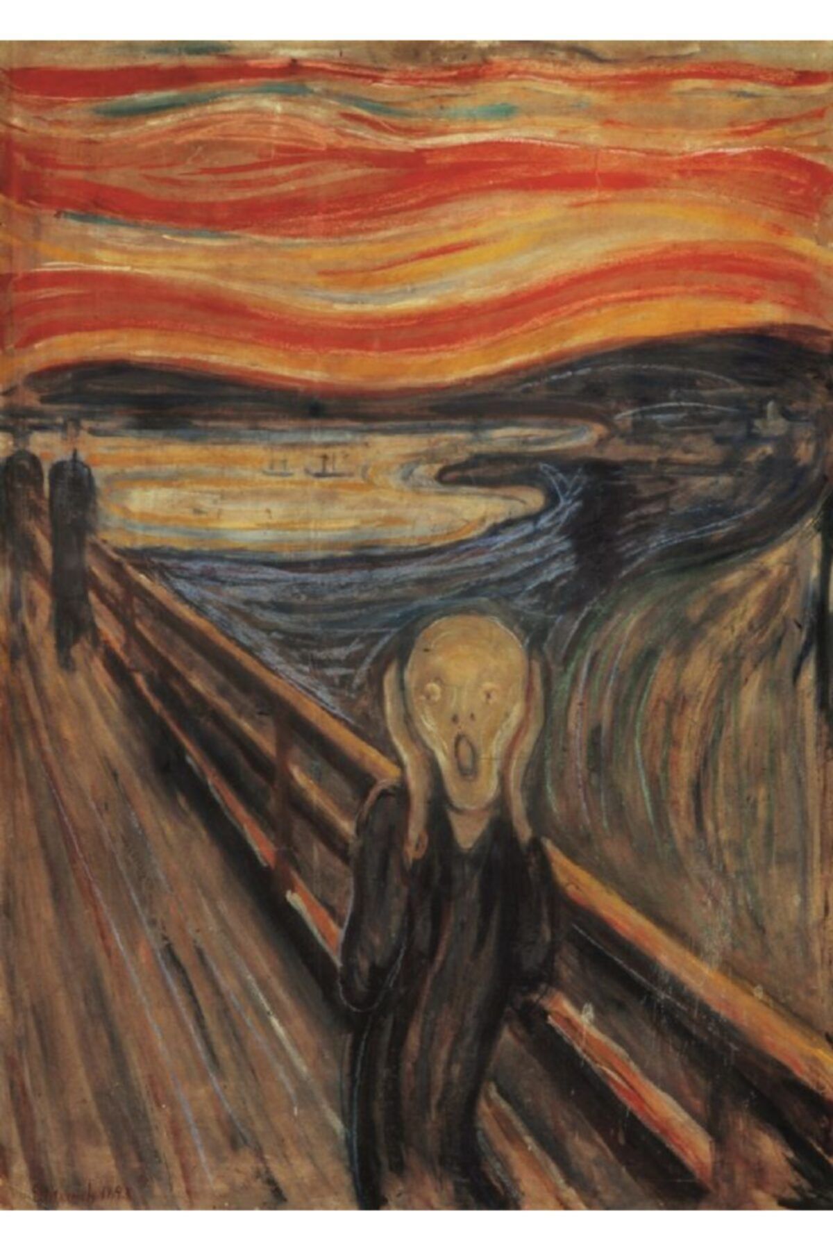 Clementoni 1000 Parça Çığlık (the Scream) Puzzle - Edvard Munch