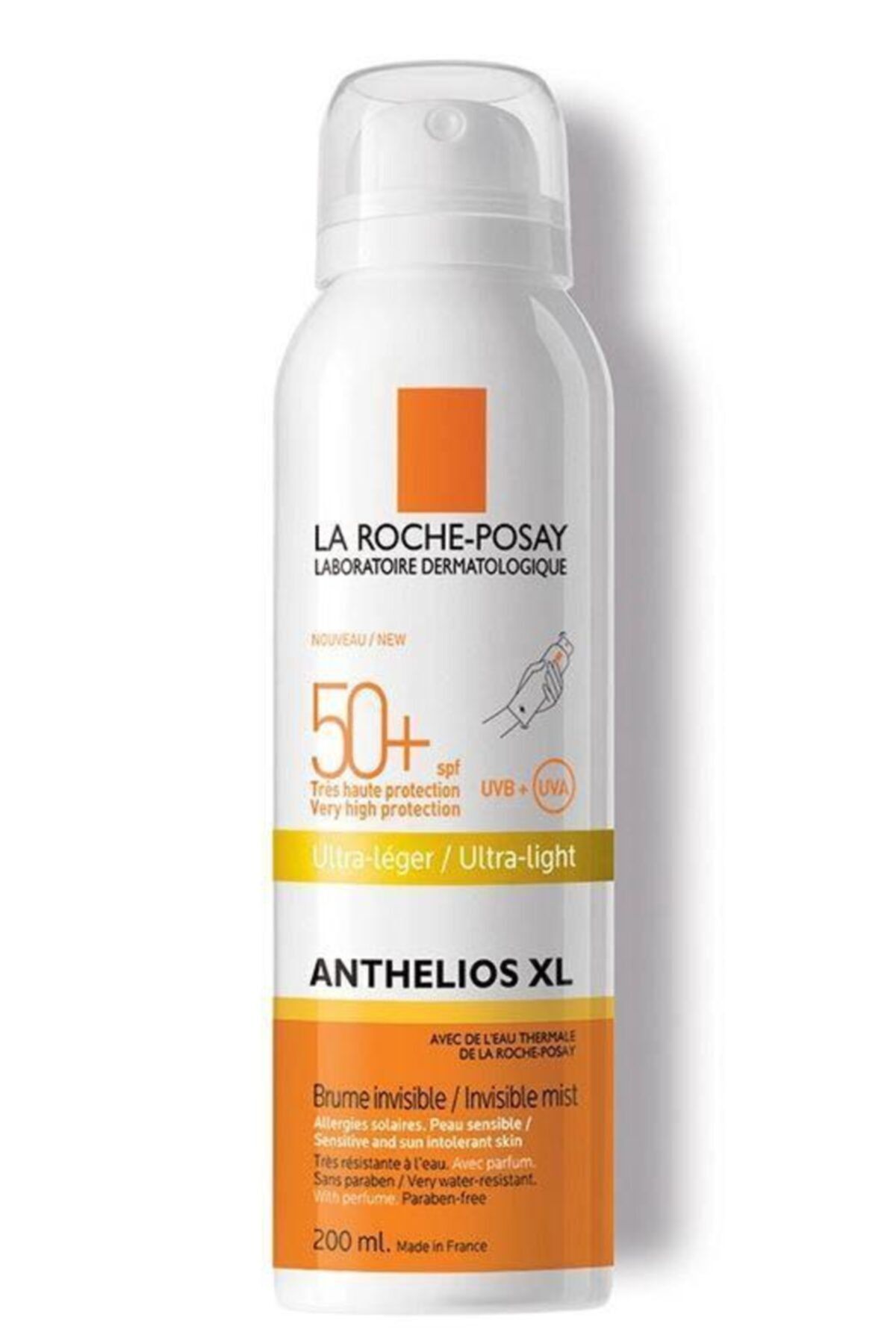 La Roche Posay La Roche-posay Anthelios Xl Body Mist Spf50+ 200ml| Mist Formda Vücut Güneş Koruyucu