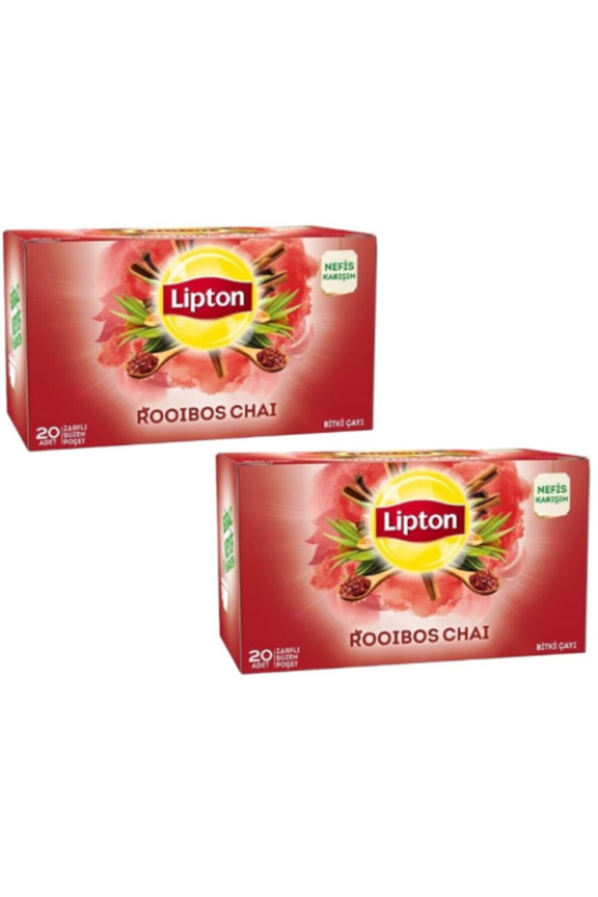 Lipton Rooıbos Çayı 20'li 2 Paket Bardak Poşet Çay
