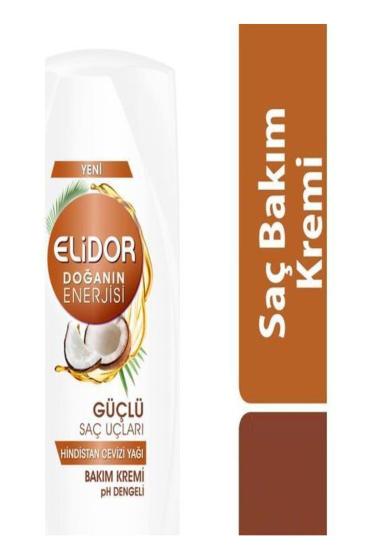 Elidor Doğanın Enerji Serisi - Güçlü Saç Uçları Hindistan Cevizi Şampuan 350 ml