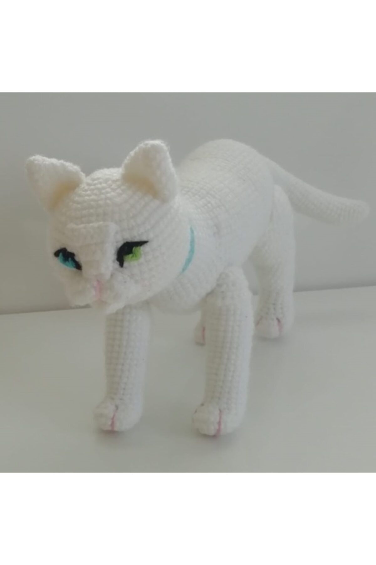 OYUNCAKPARK Pamuk Kedi Amigurumi Organik Oyuncak