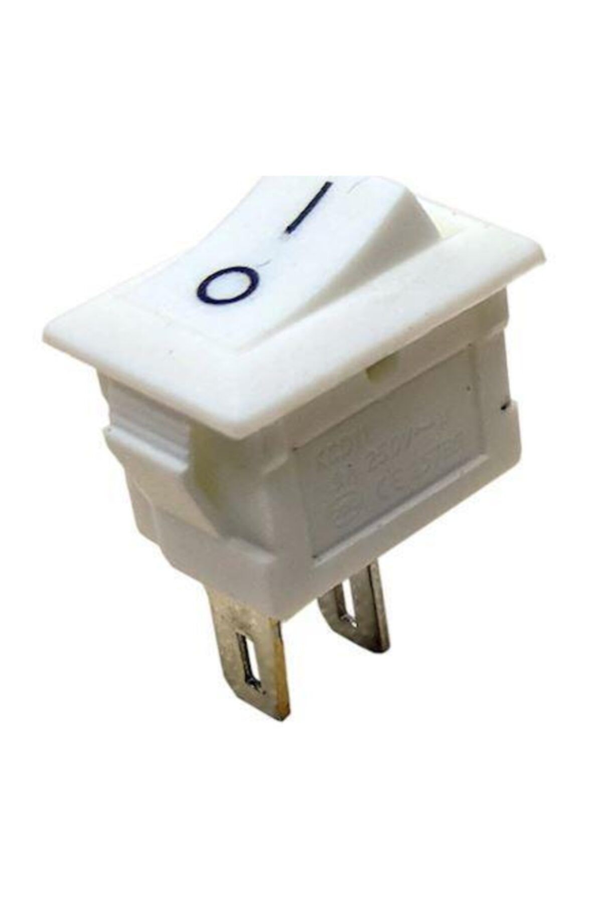 Site Hırdavat Ic-125b Beyaz Mini Işıksız Anahtar On/off Switch 2p