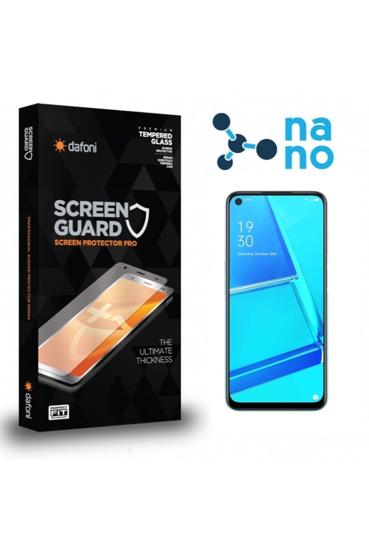 Mobilcadde Dafoni Oppo A52 Nano Premium Ekran Koruyucu
