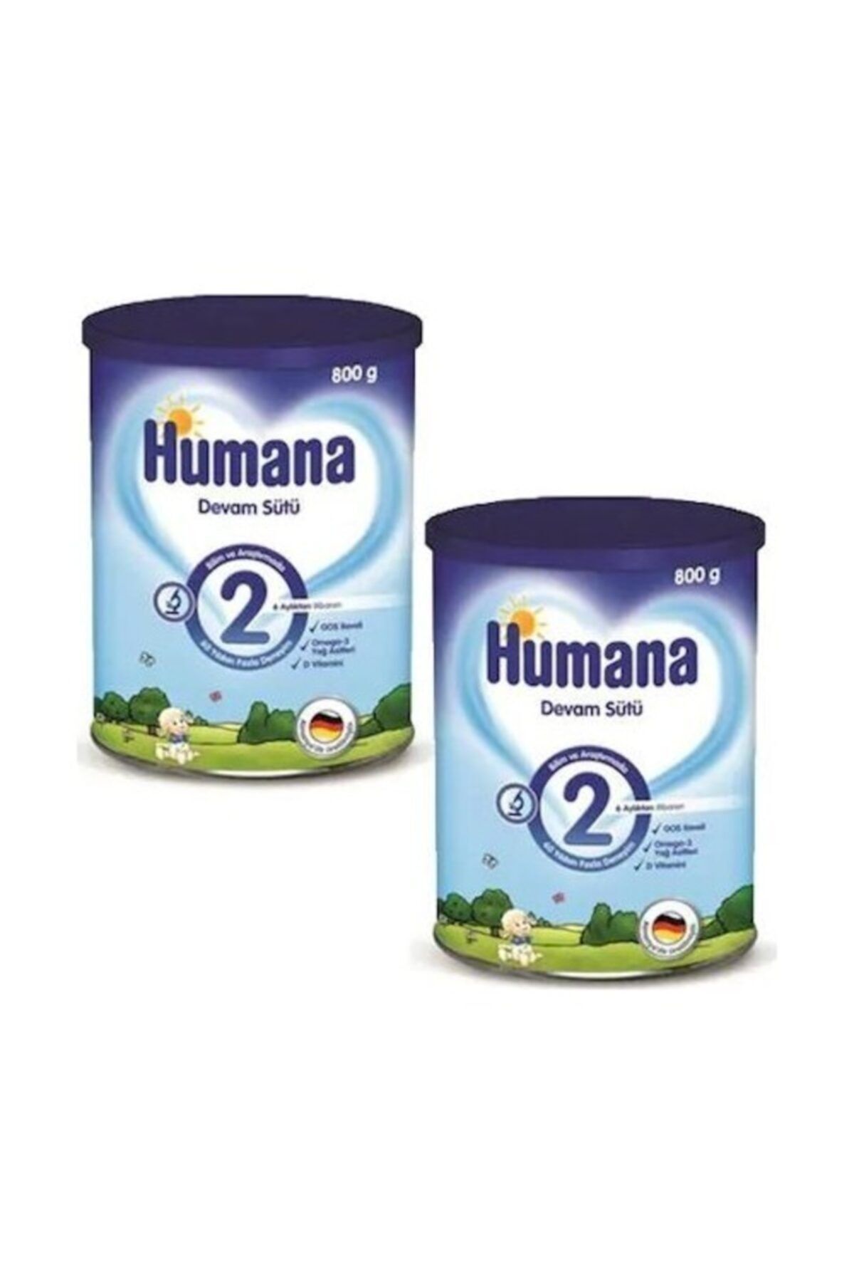 Humana Devam Sütü 2 Numara 800 Gr * 2 Adet