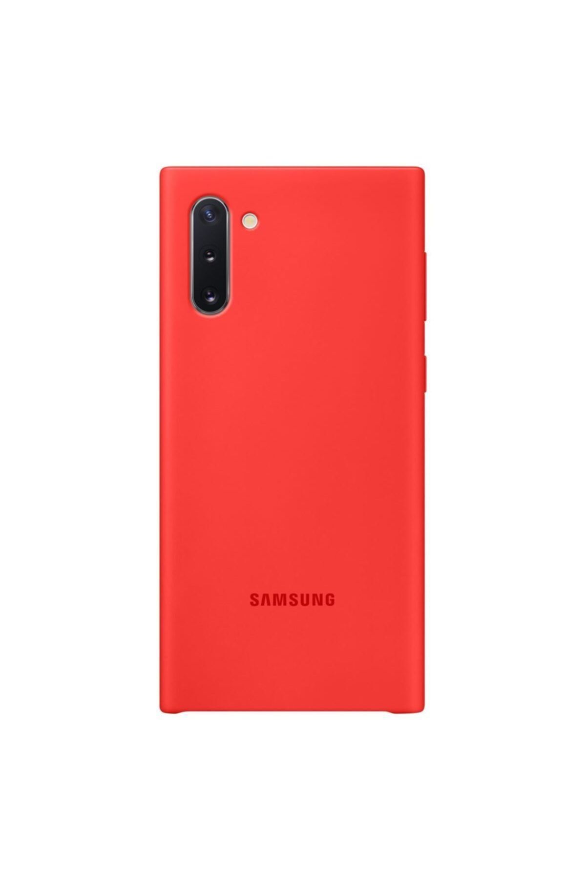 Samsung Galaxy Note 10 Kırmızı Silikon Kılıf
