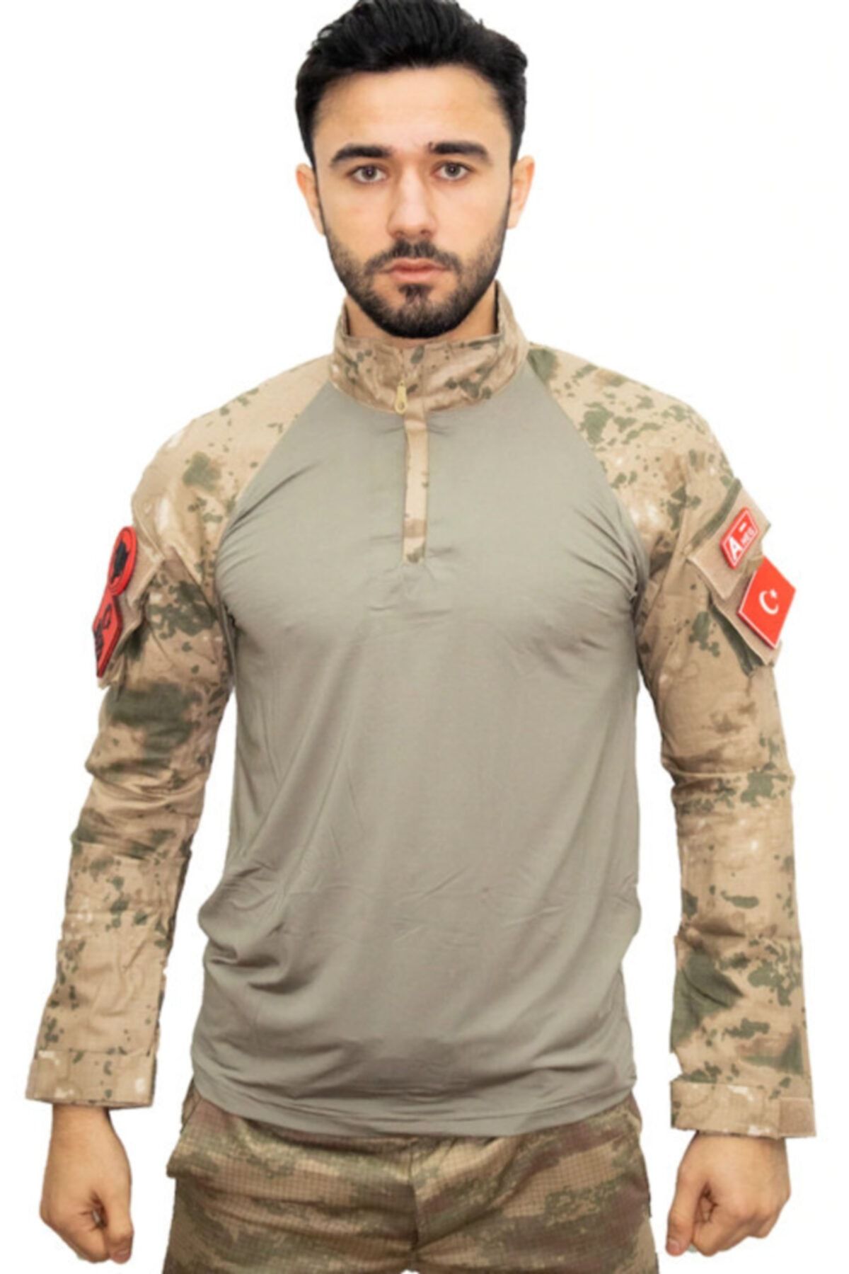 Asker Kolisi Jandarma Combat Operasyon Tişörtü Tactical Uzun Kol T-shirt
