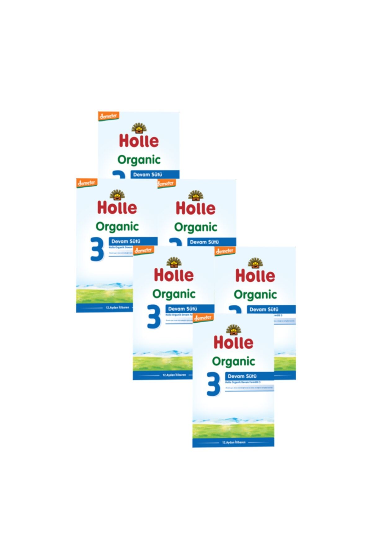 Holle Organik Devam Sütü 3 600 Gr  6'lı Paket