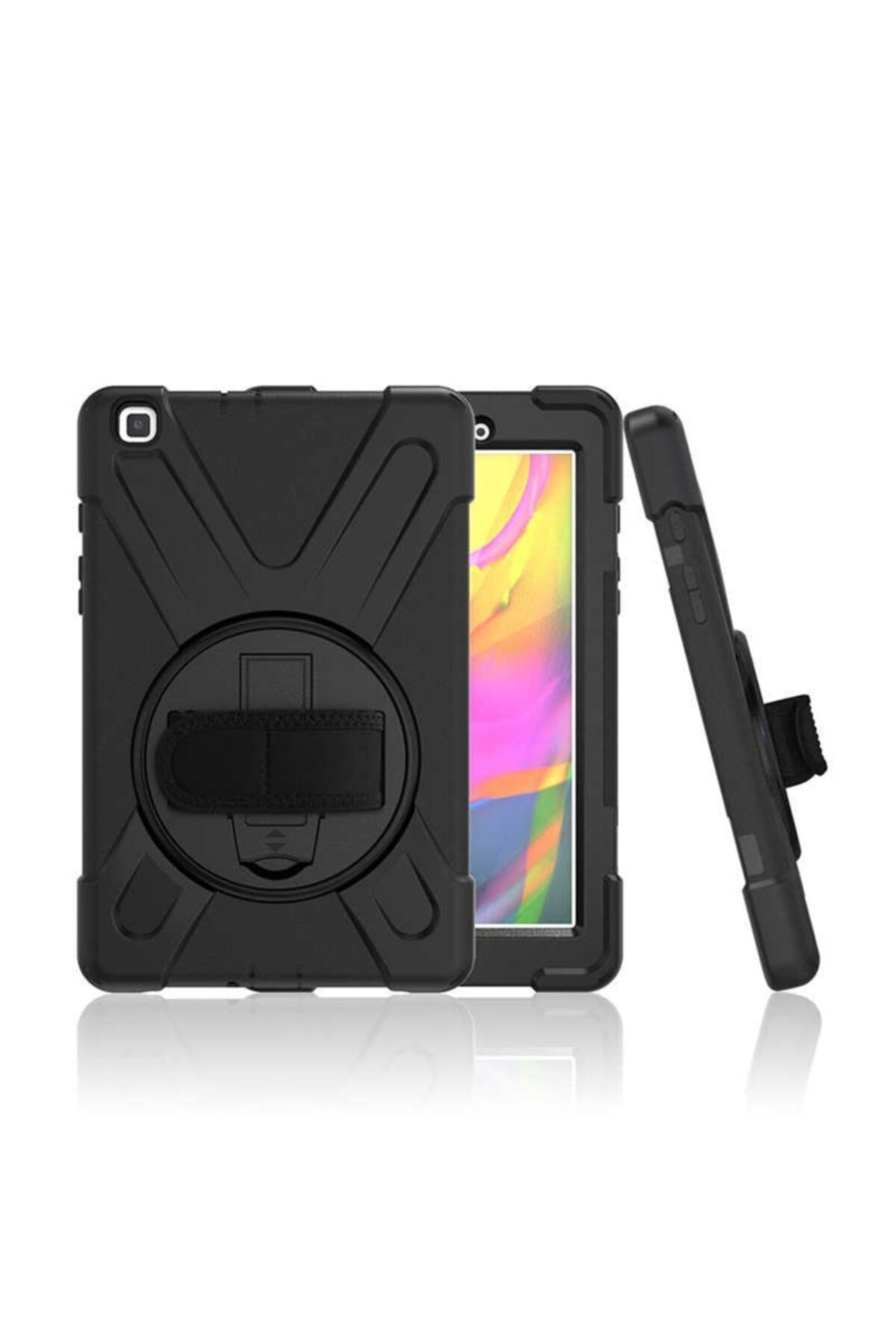 Dijimedia Galaxy Tab A 8.0 (2019) T290 Askılı Stantlı Zırh Tablet Kılıf