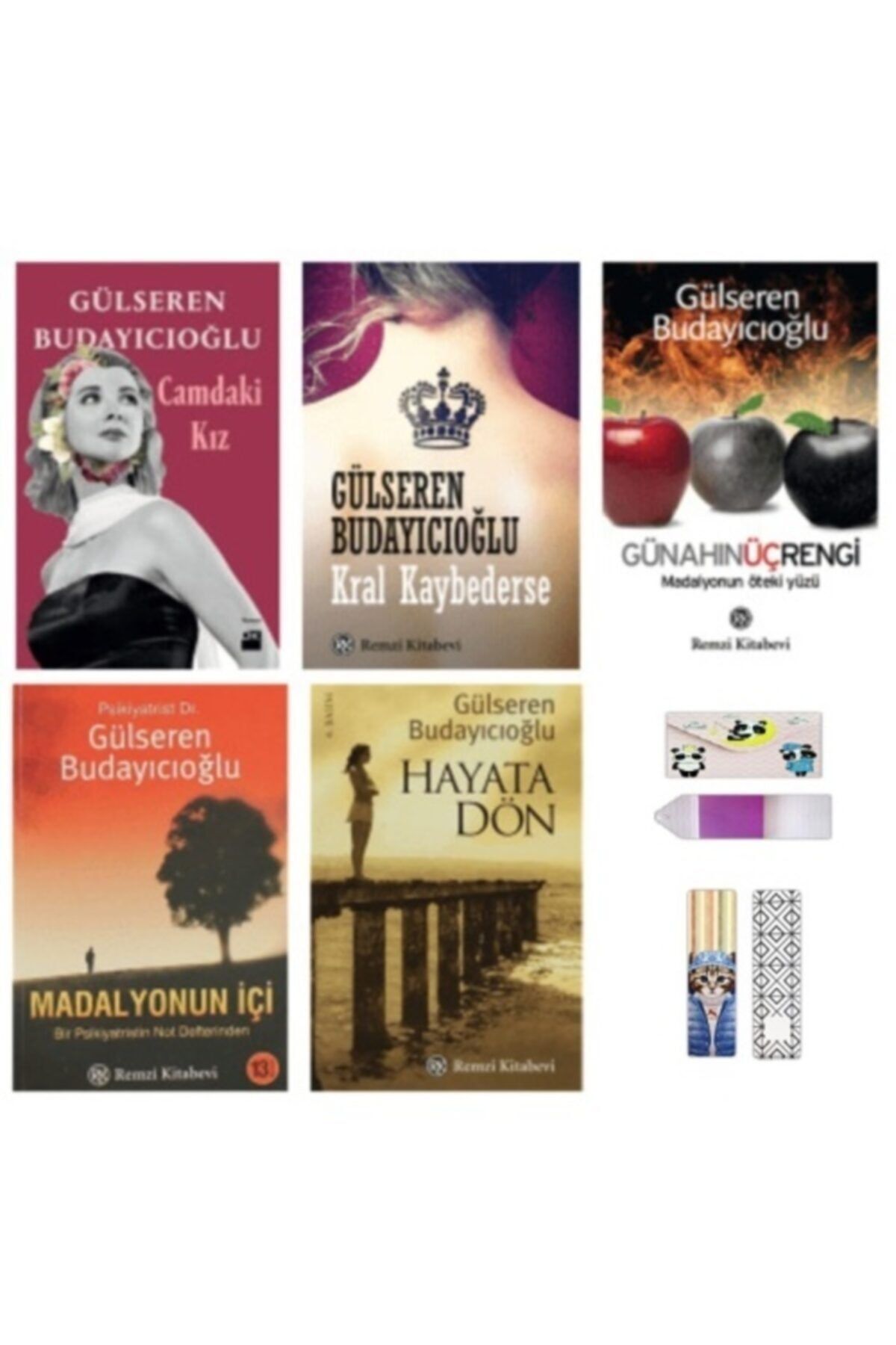 Remzi Kitabevi Gülseren Budayıcıoğlu 5 Kitap Set (ayraç + Defter Hediyeli )