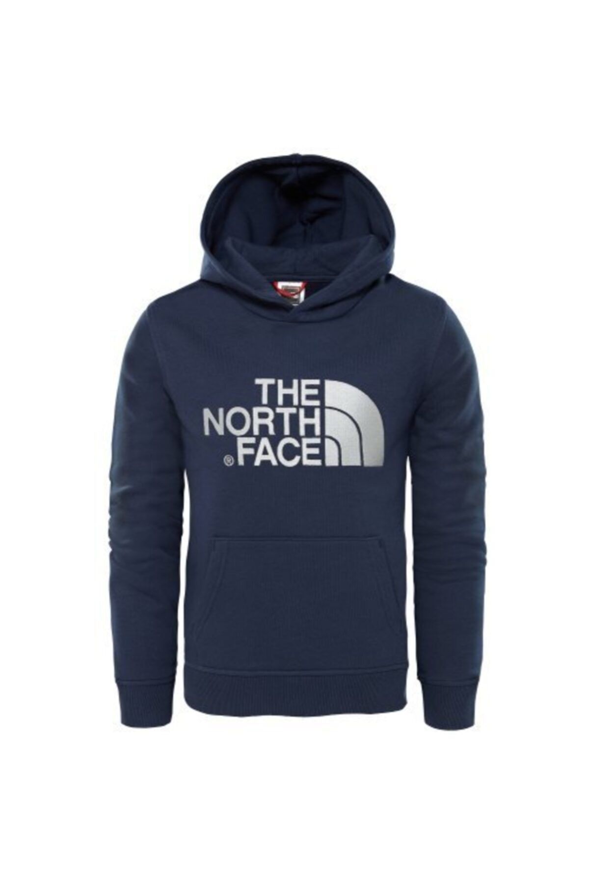 The North Face Unisex Çocuk Füme Crew Hologramlı Logo Kapüşonlu Sweatshirt