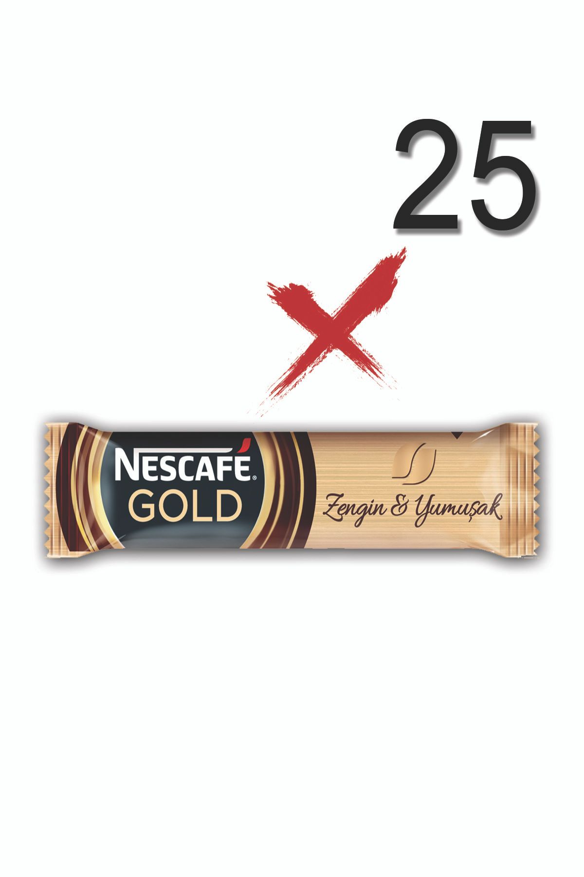 Nestle Nescafe Gold Kahve 2 Gr X 25 Adet