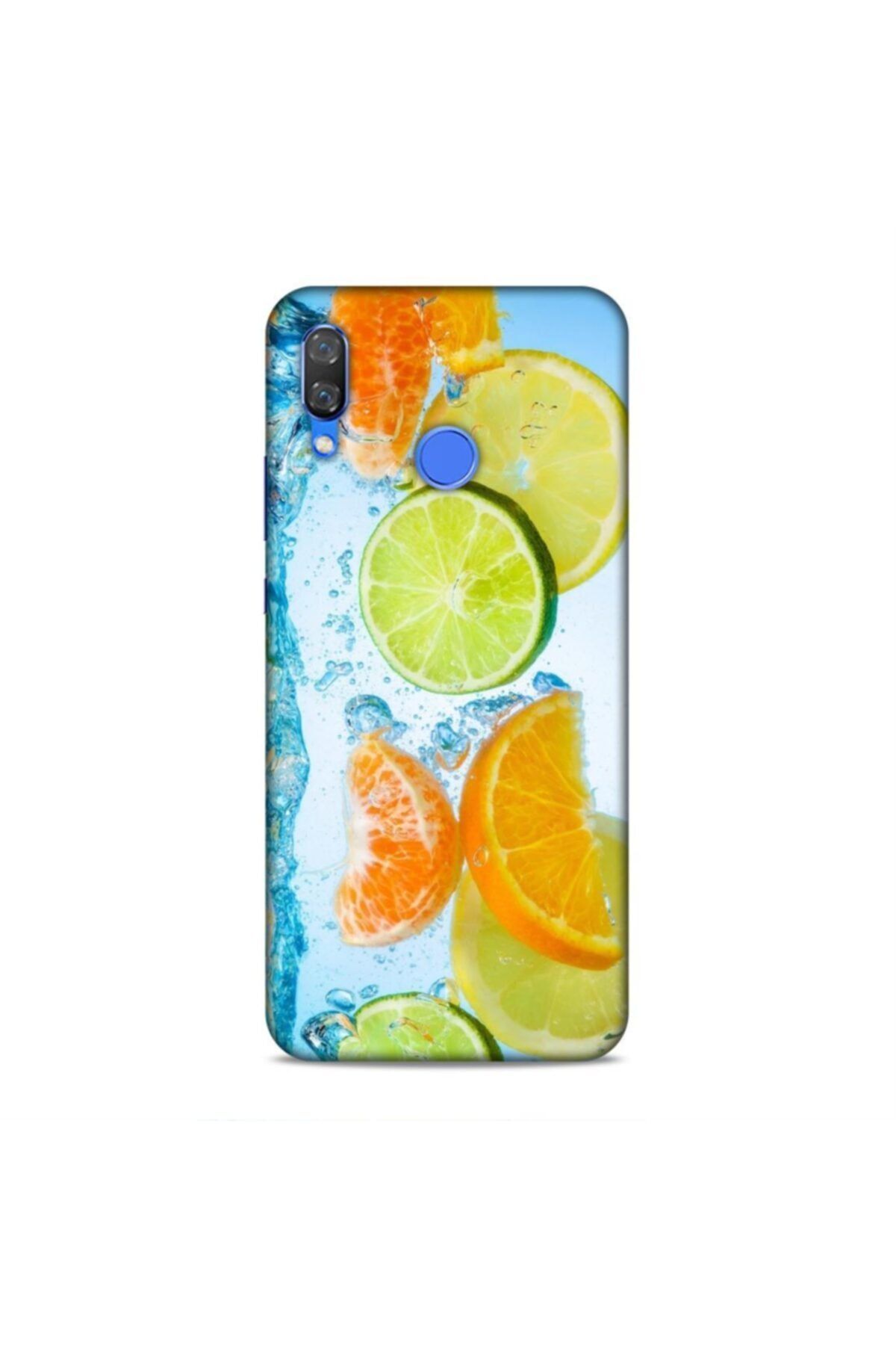 Pickcase Huawei Nova 3 Kılıf Desenli Arka Kapak Limonlar
