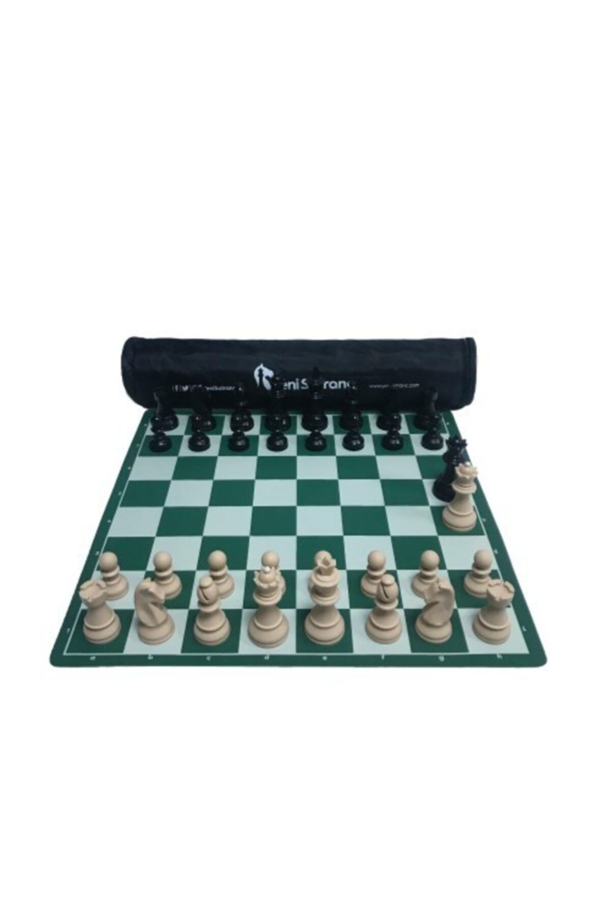 Yeni Satranç Profesyonel Satranç Takımı (95mm - 700gr - Çift Vezirli)