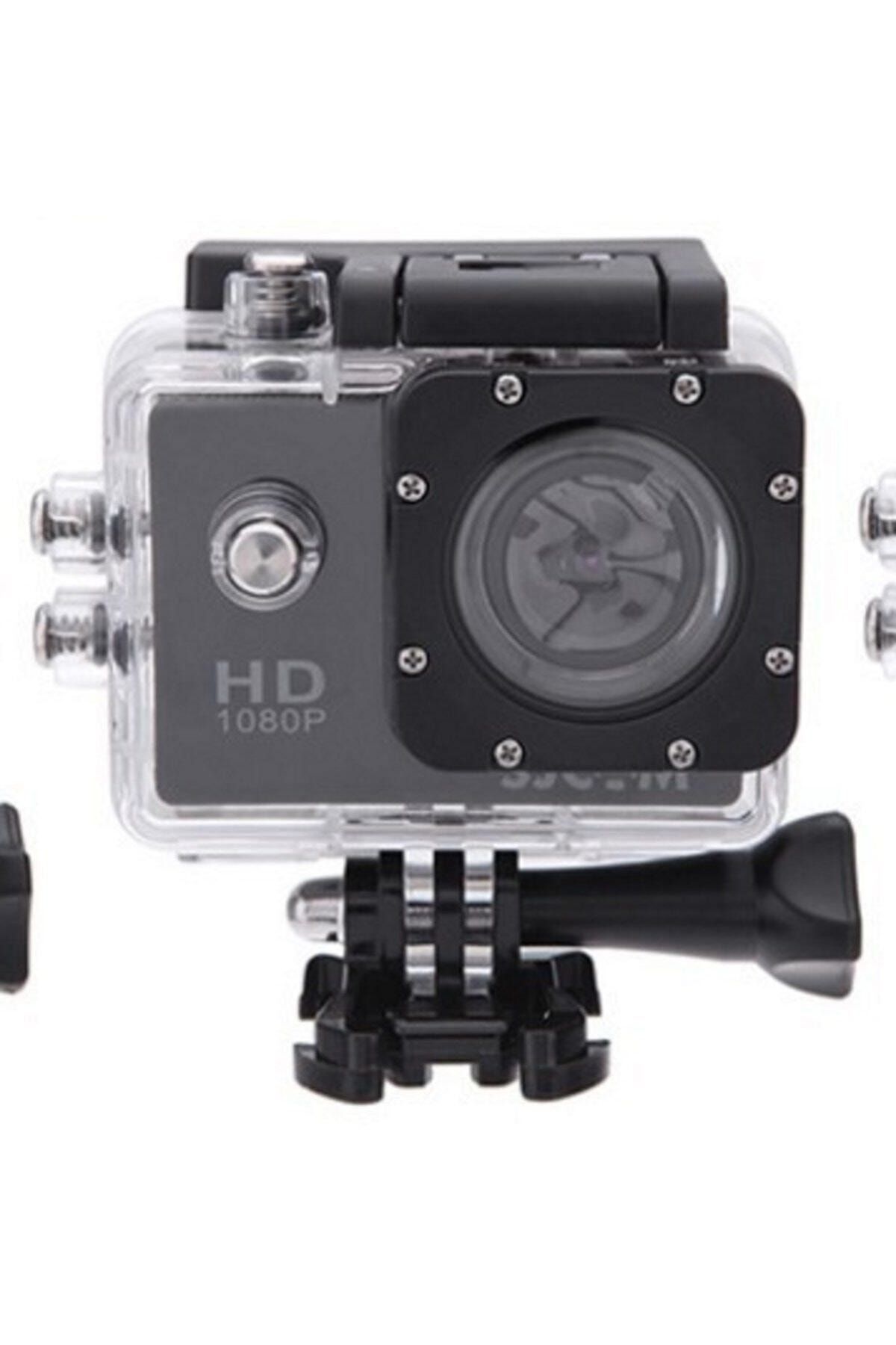 Mi7a 1080p Hd Dijital Suya Dayanıklı Aksiyon Kamerası Gri