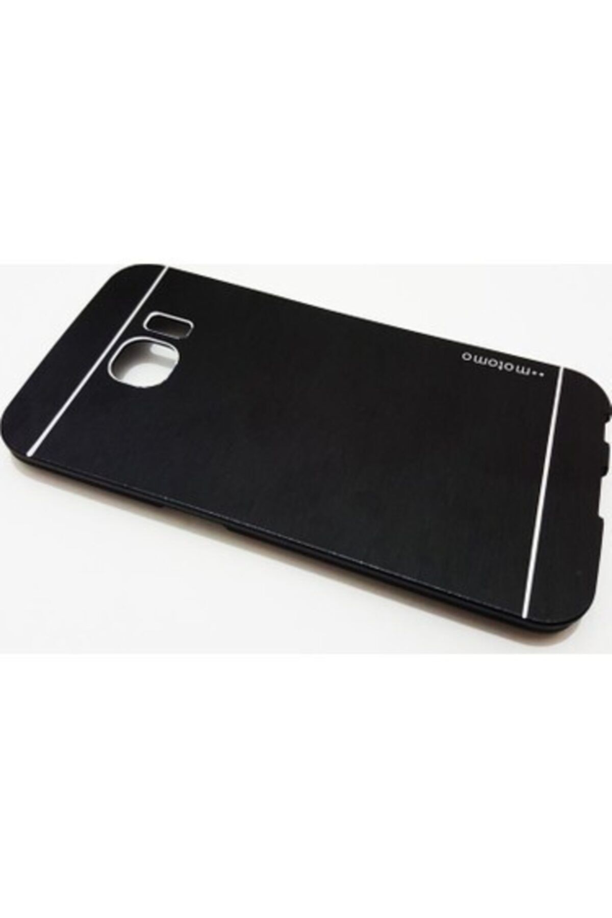 Motomo Galaxy S6 Siyah Metal Kılıf