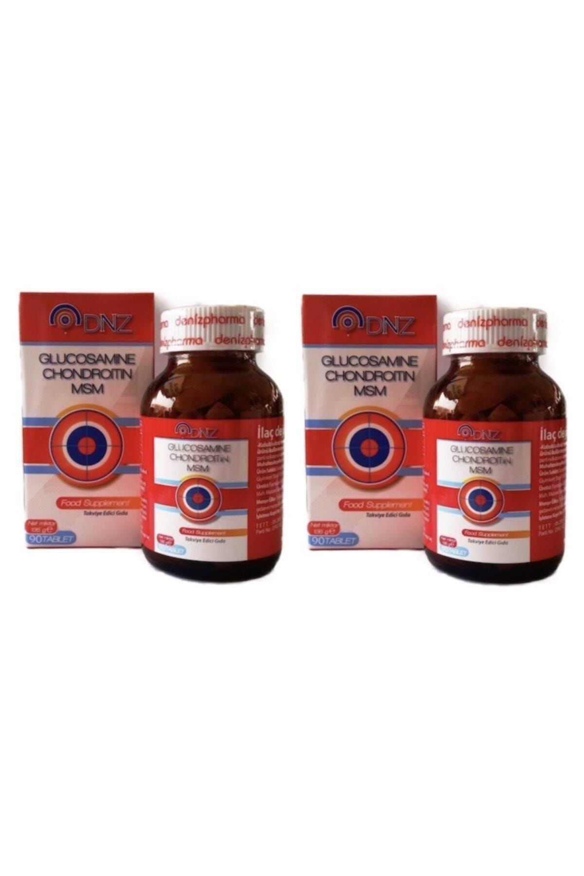 DenizPharma Dnz Glucosamine Chondroitin Msm 90 Tablet 2 Adet