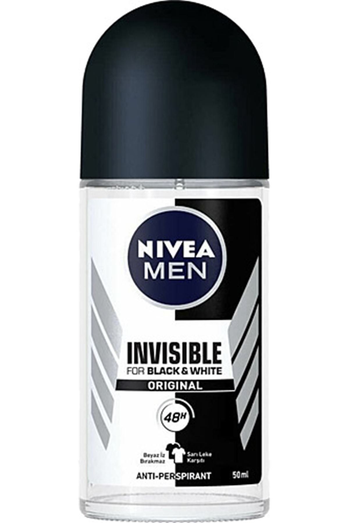 NIVEA Men Invisible Black & White Original 50 ml Roll-on