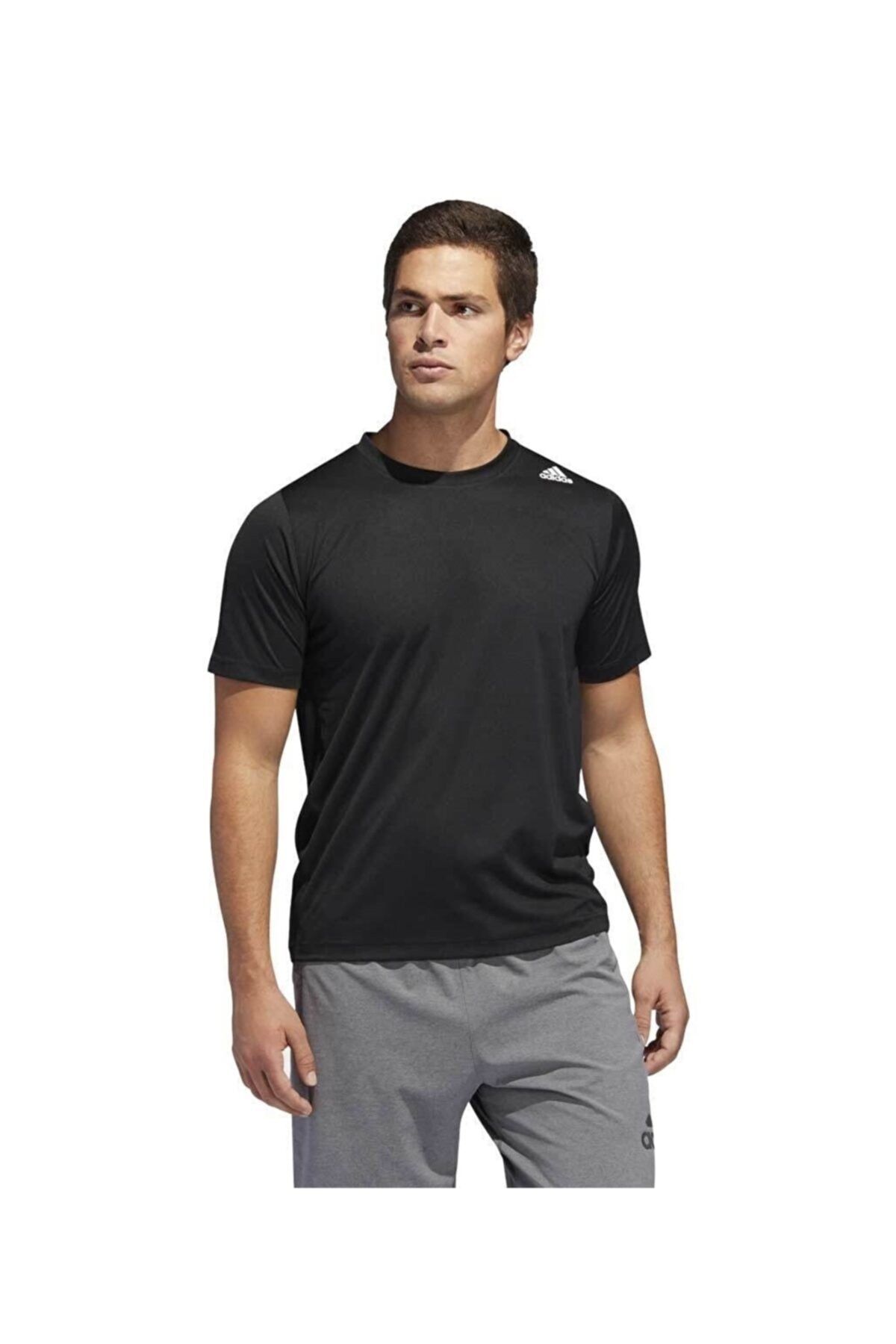 adidas Freelift Sport 3 Bantlı T-shirt Siyah