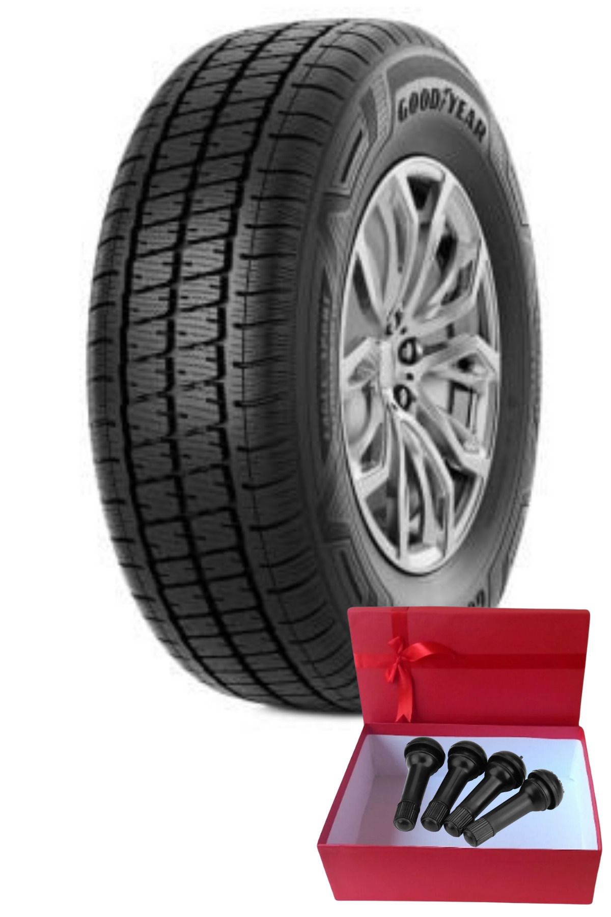 Goodyear 205/65R16C 8PR 107/105T EAG.SP. 4 MEVSİM CARGO TİCARİ Yazlık 2024 + Sibop