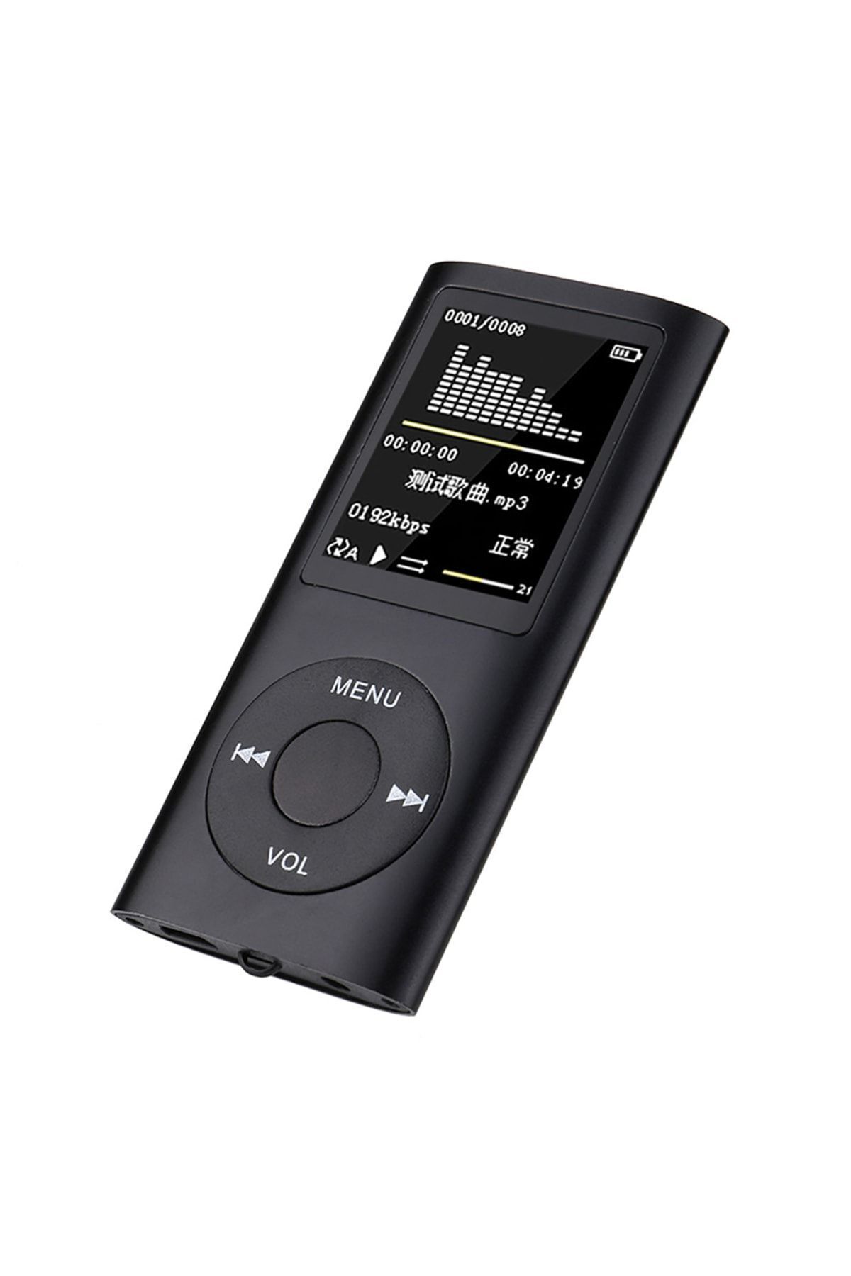 JUNGLEE Ekranlı Mp3 Çalar Fm Radyolu Mp4 Player