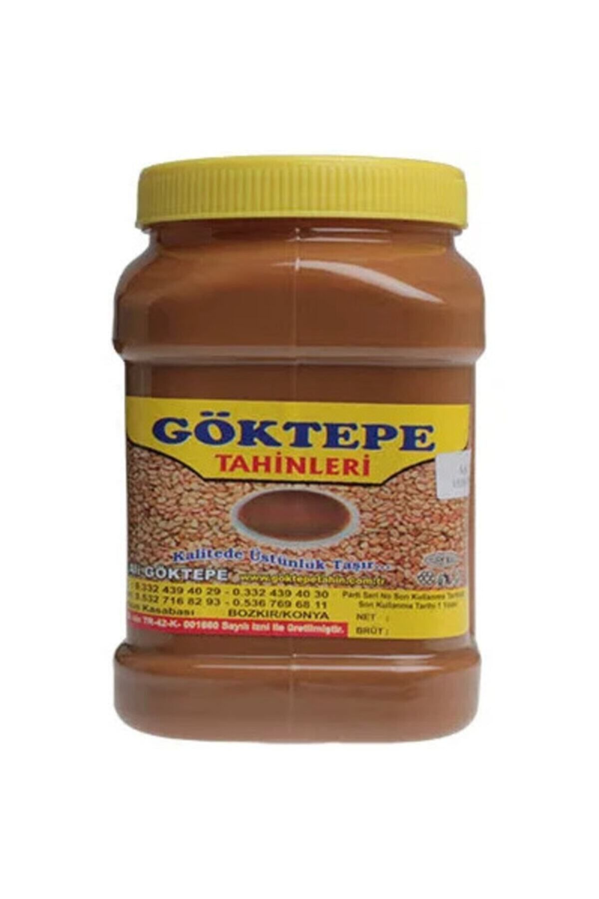 Göktepe Yöresel Konya Tahin 2 Kg(1850g) Kepekli