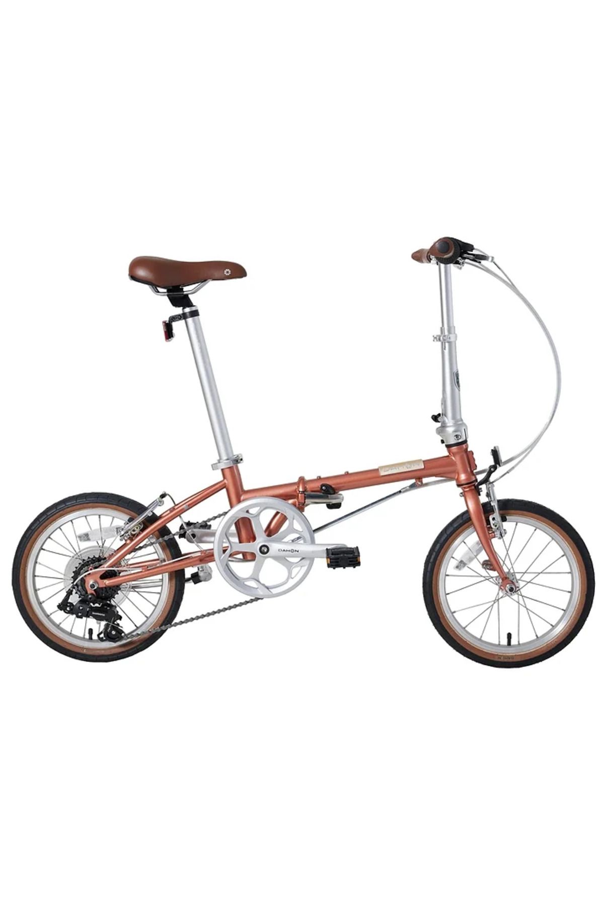 Dahon Boardwalk D7 16 Jant Katlanır Bisiklet Bakır