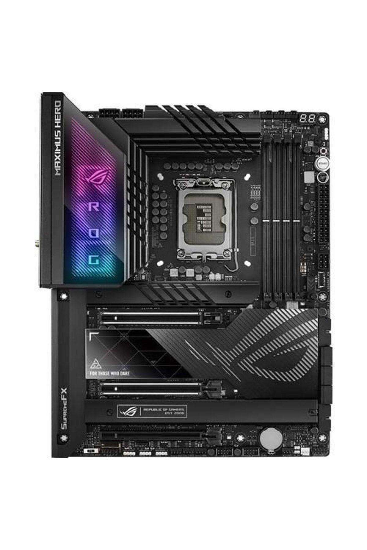 ASUS Rog Maxımus Z790 Hero Intel Z790 Lga1700 7200 Ddr5 Atx Gaming Anakart (rog Maxımus Z790 Hero)