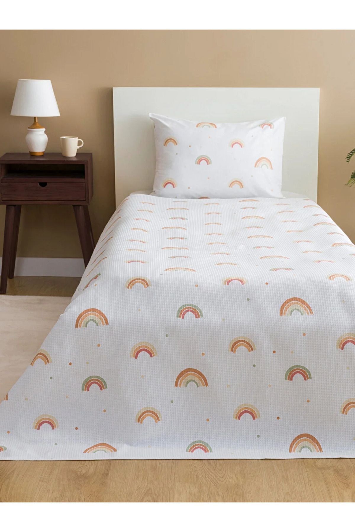 LC Waikiki LCW HOME Desenli Tek Kişilik Pike Seti
